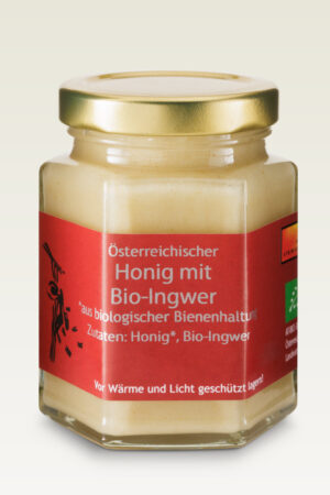 Cremehonig mit Bio-Ingwer